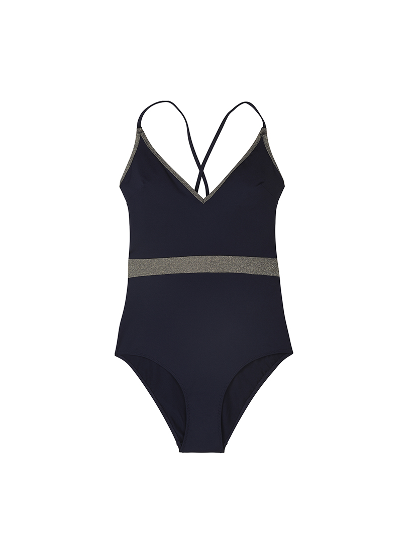 Maillot de bain 1 pièce Bleu Indigo Équilibre...