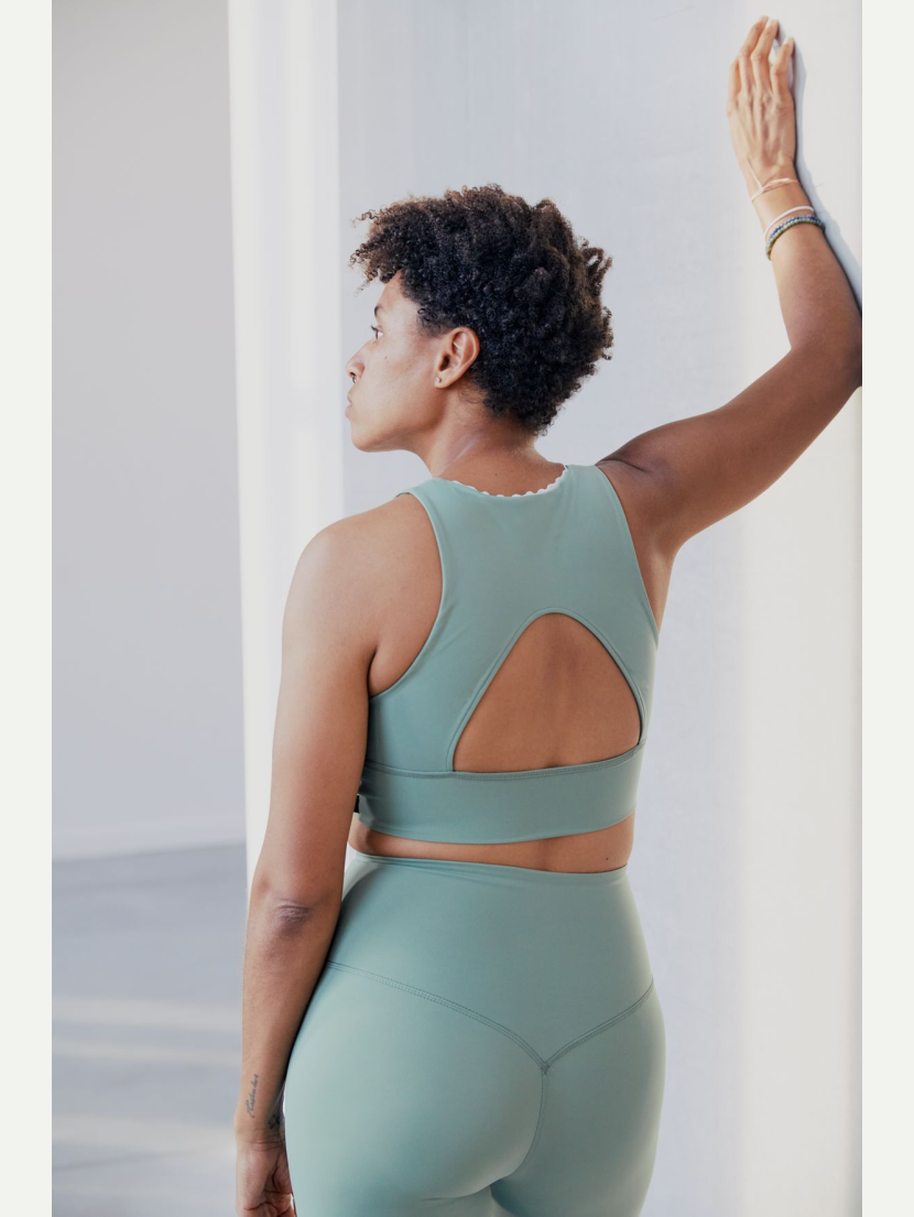 Legging de yoga Vert Safari IMALA