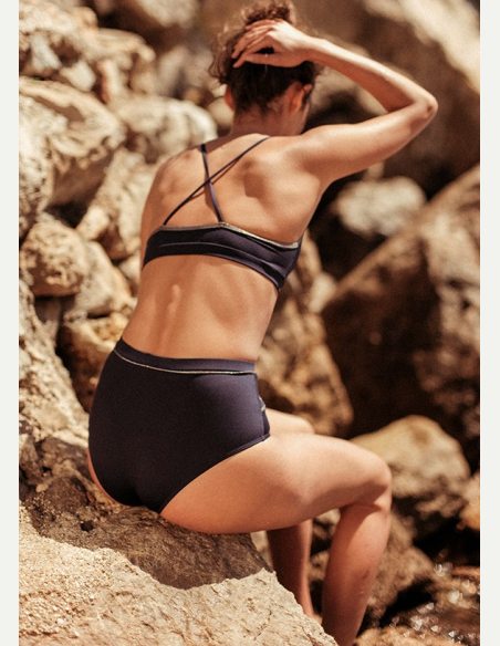 Culotte de bain Bleue / Rouge Équilibre sur l'eau