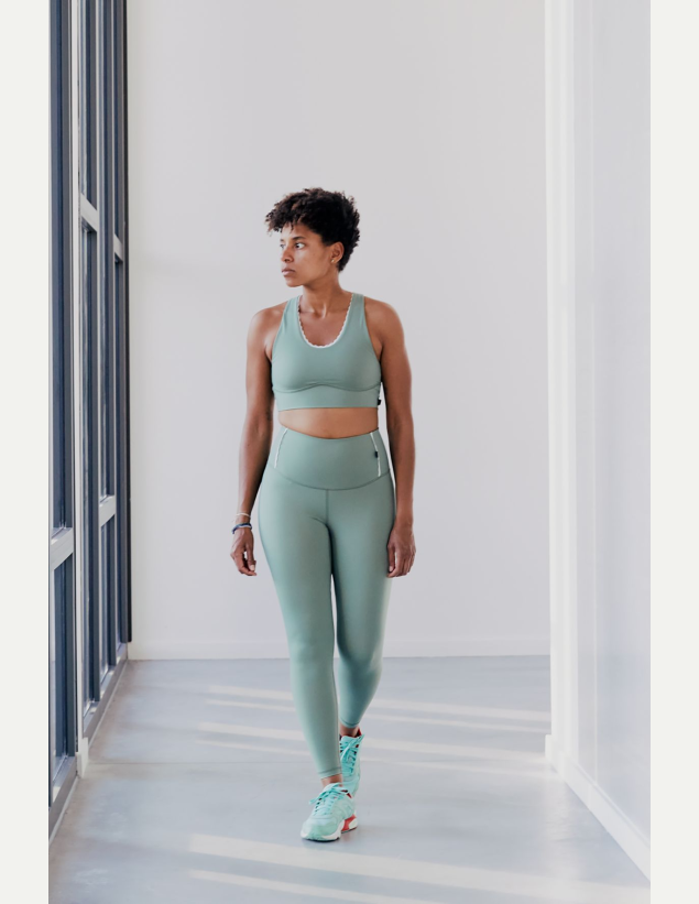 Legging de yoga Vert Safari IMALA 2