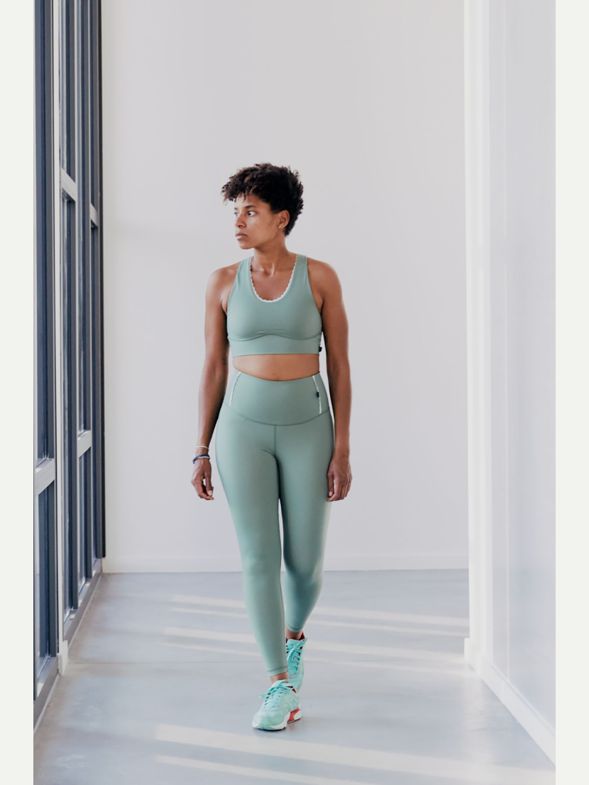 Legging de yoga Vert Safari IMALA