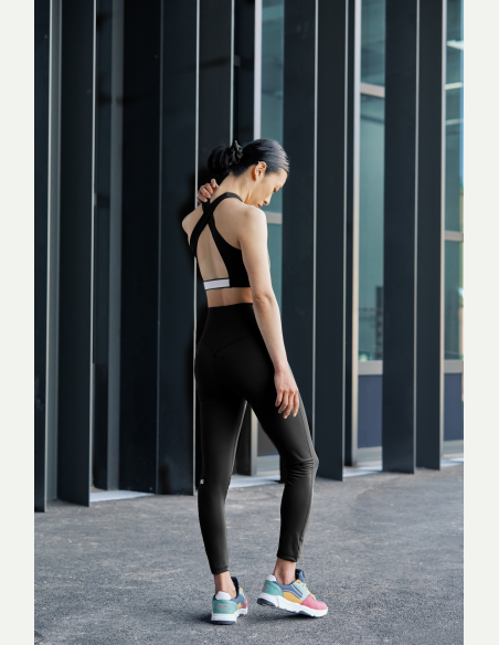Legging de yoga Noir & Blanc NUNA