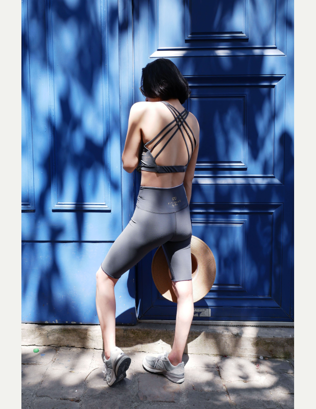 Eka Short Gris perle