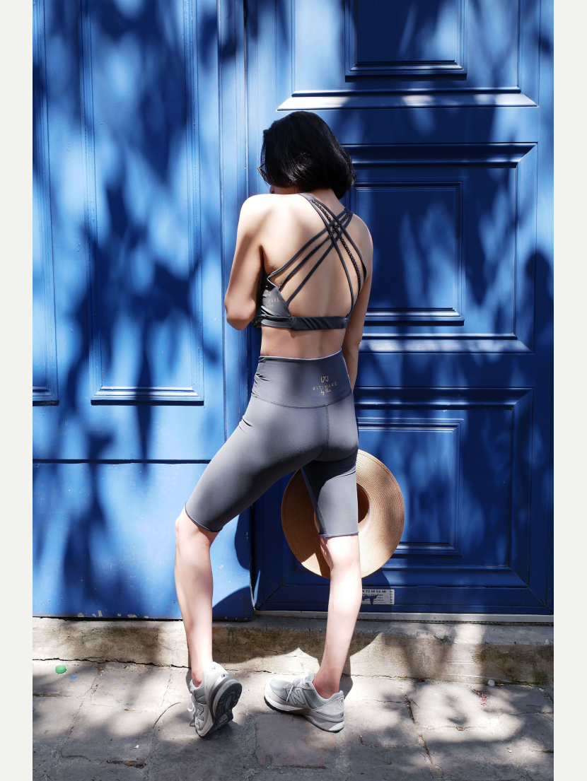 Eka Short Gris perle