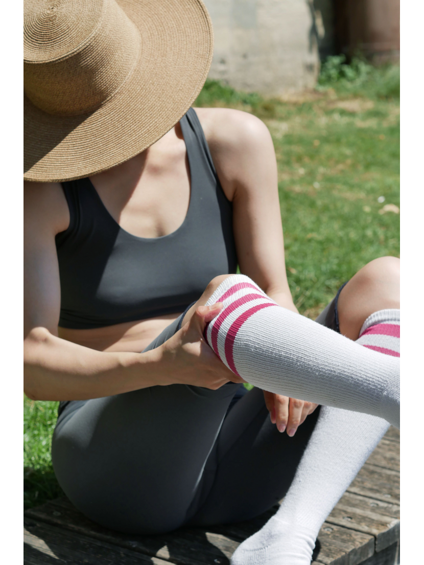 Short de yoga Noir/Gris EKA