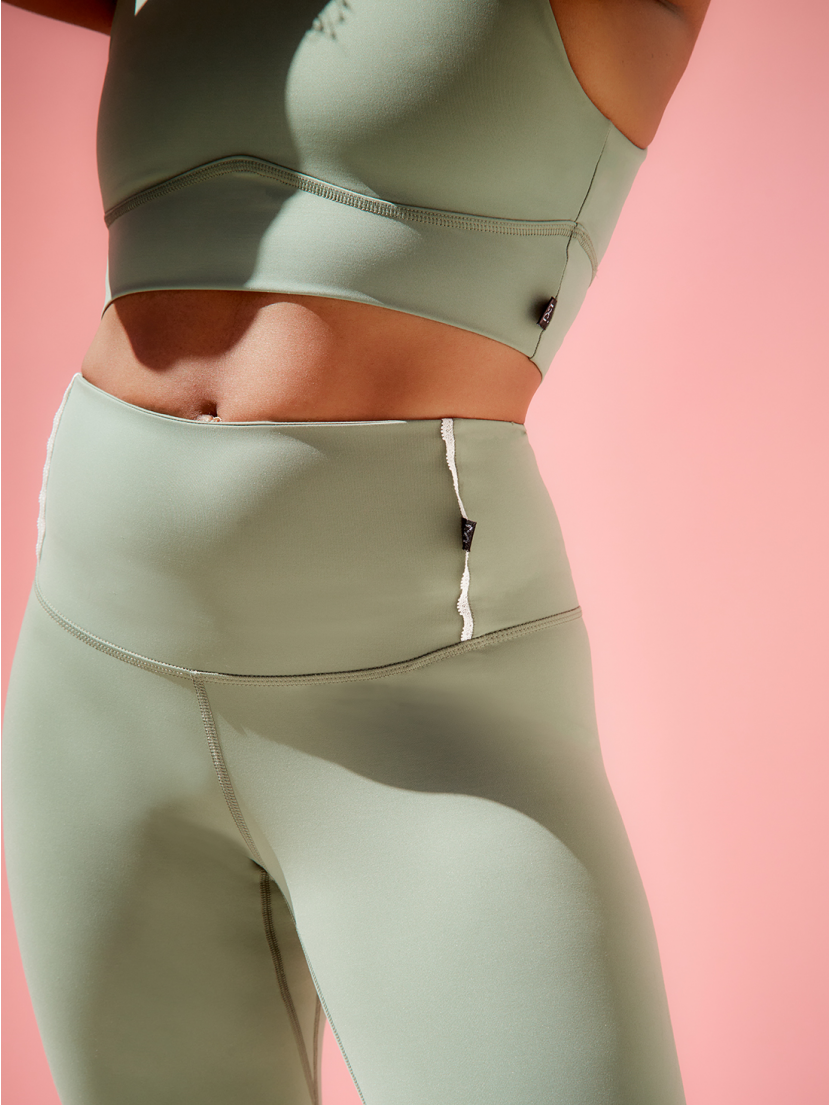 Legging de yoga Vert Safari IMALA