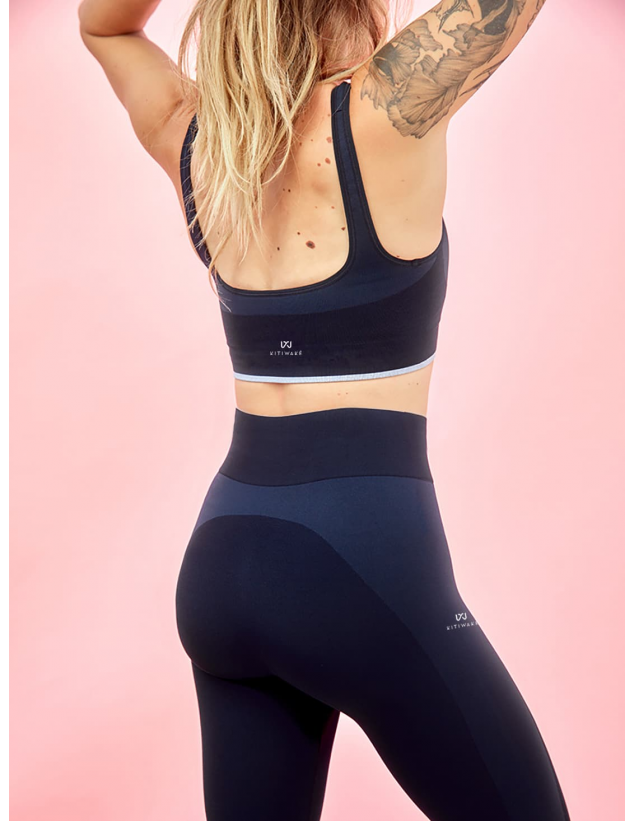 Legging de yoga Bleu Marine ASHA