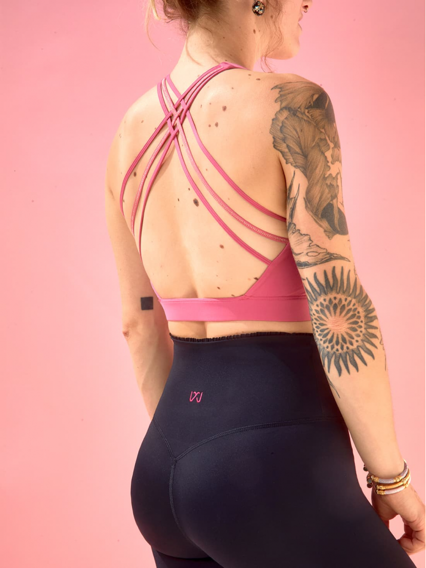 Brassière de yoga by Ilia Rose bonbon EKA