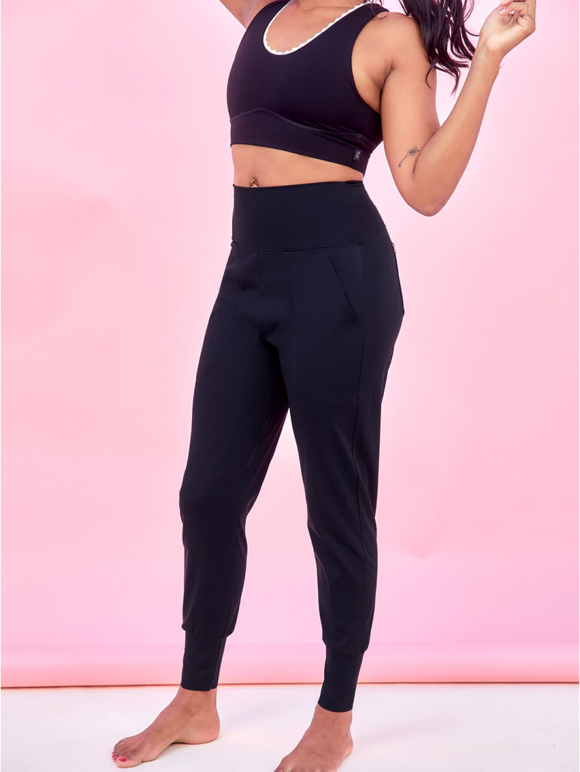Jogging de yoga Noir NITA