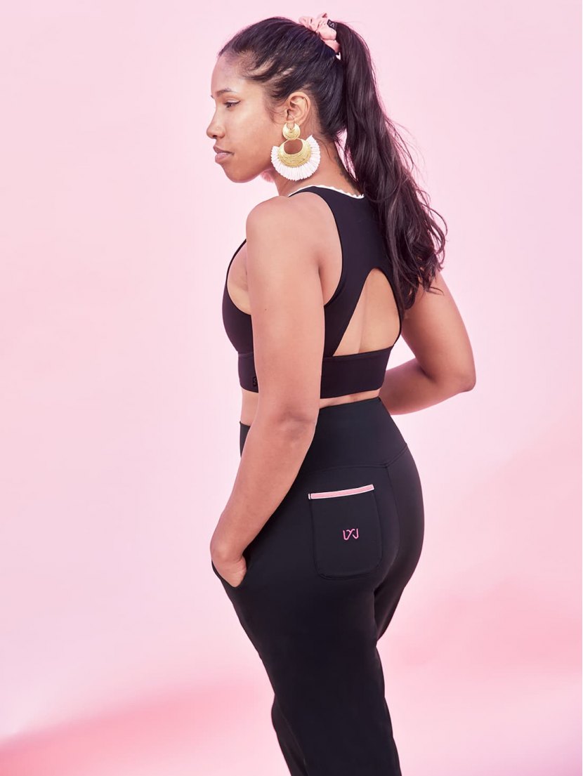 Jogging de yoga Noir NITA