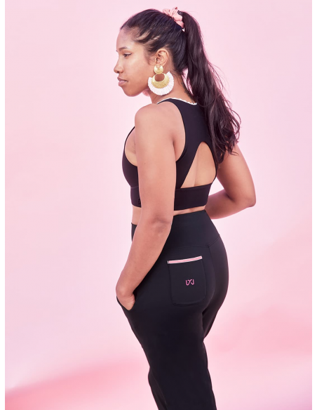 Jogging de yoga Noir NITA